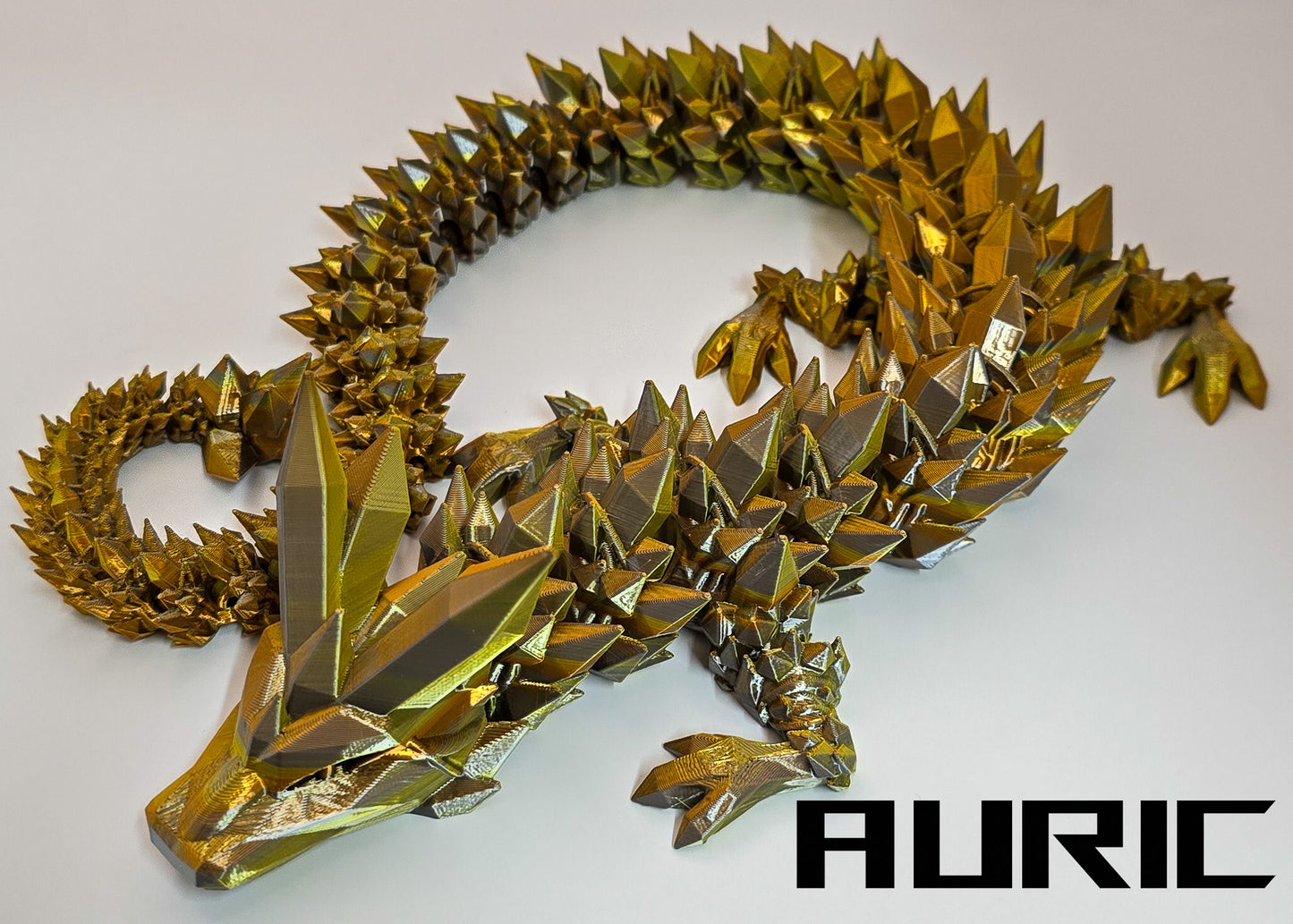 Crystal Dragon - 3D Printed - Cinderwing3D