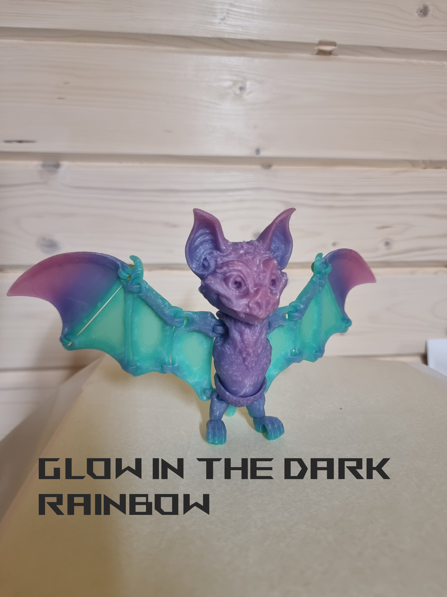 Articulated Bat - 3D Printed - Matmire makes