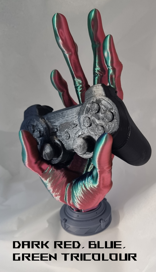 Six finger alien hand controller holder - 3D Printed - STLFLIX