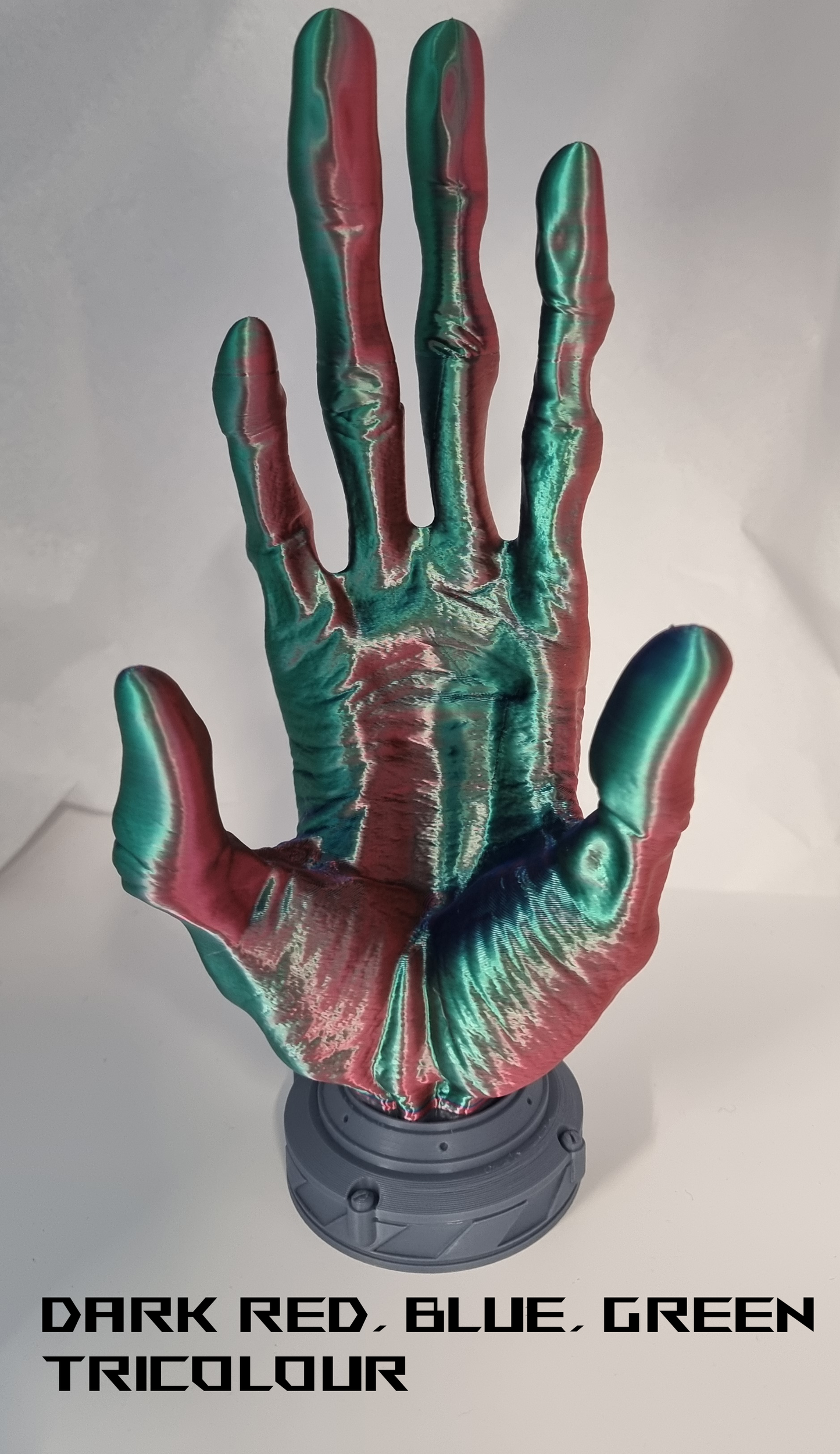 Six finger alien hand controller holder - 3D Printed - STLFLIX