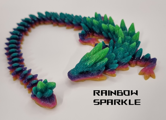 Gemstone Dragon - 3D Printed - Cinderwing3D