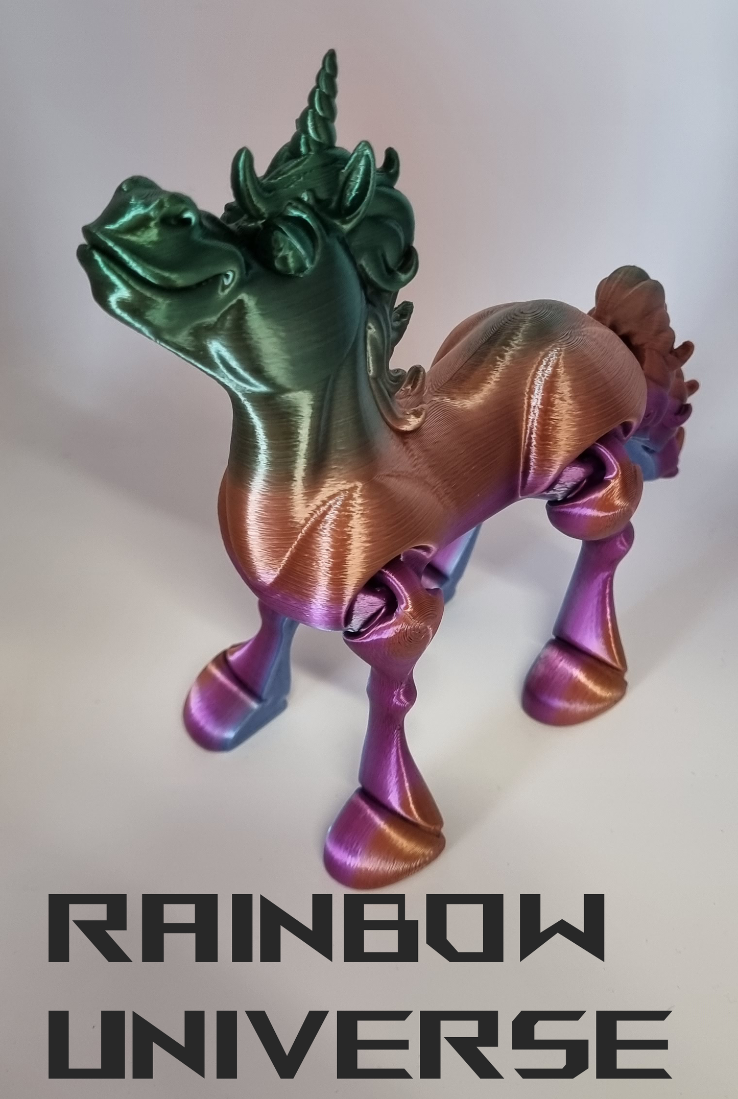 Unicorn - 3D Printed - Flexi Factory