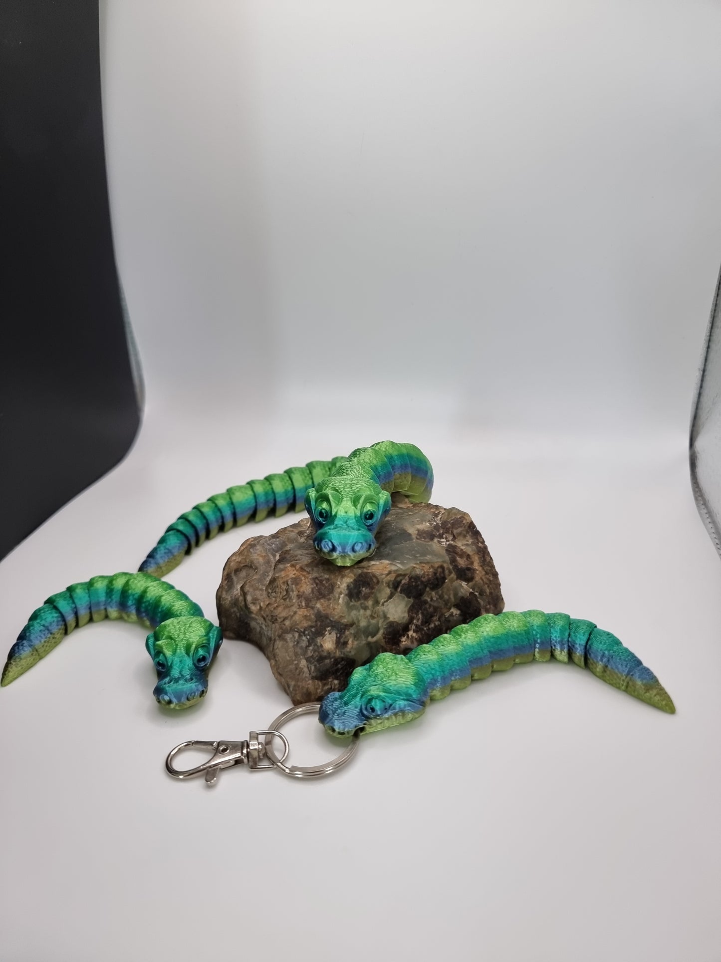 Mini ball Python snake - 3D Printed - MatMire Makes