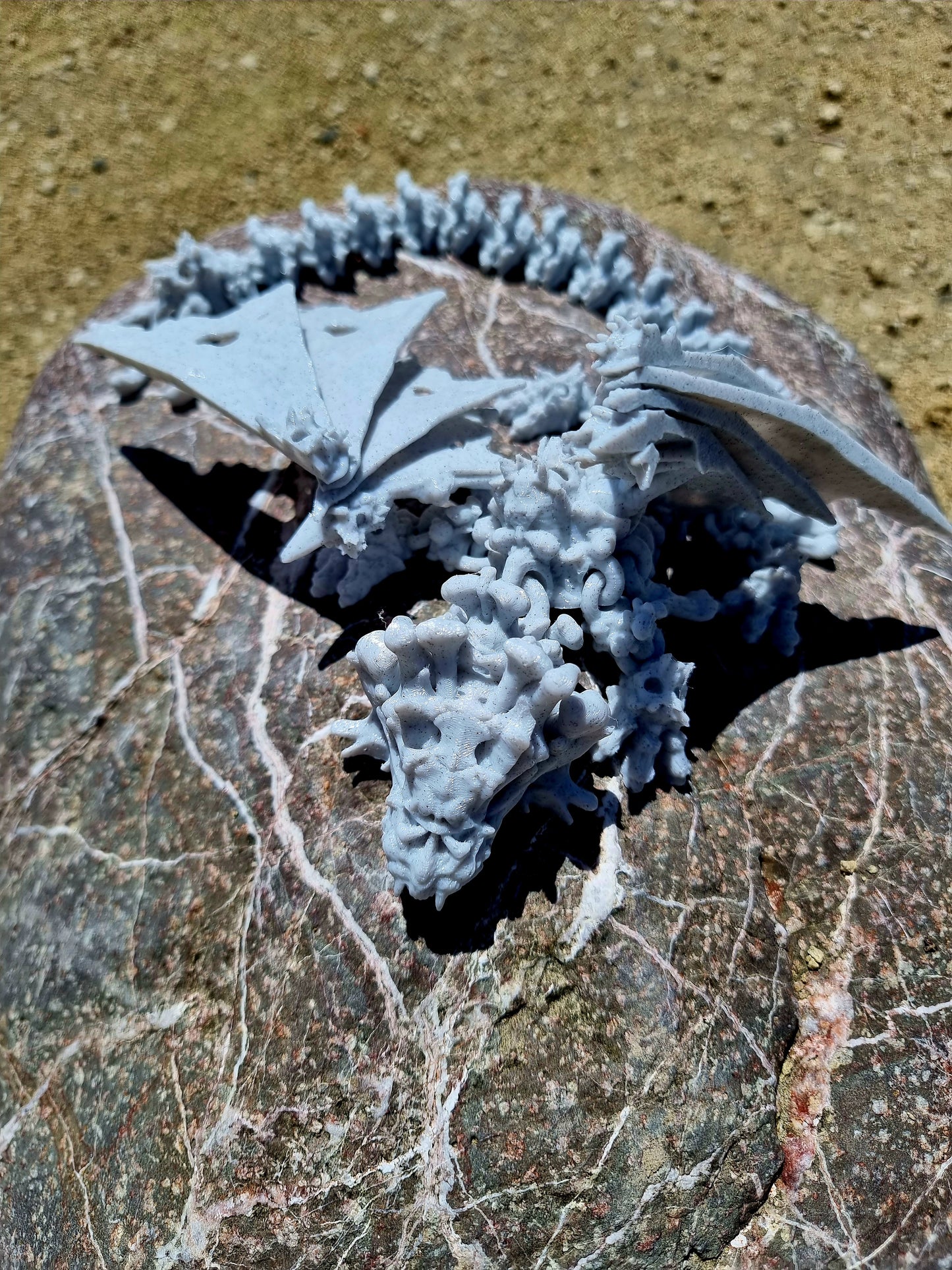 Baby Bone Shaker Dragon - 3D Printed - Cinderwing3D