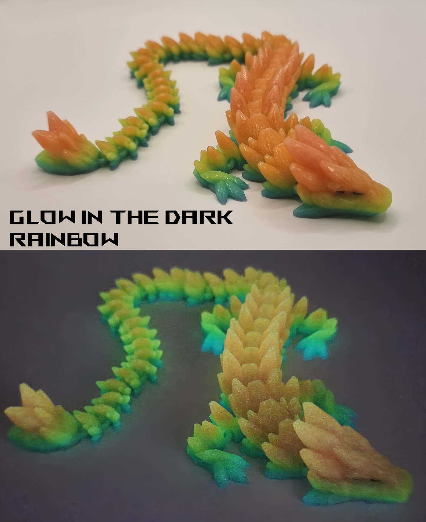 Gemstone Dragon - 3D Printed - Cinderwing3D
