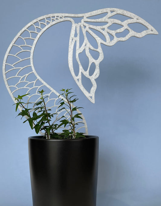 Indoor plant trellis - Mermaids tail - 3D Printed - Design Fusion