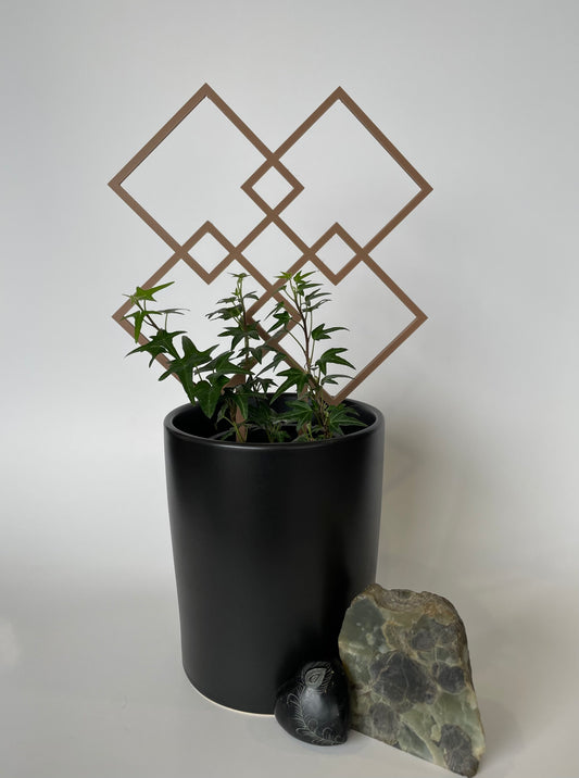 Indoor plant square trellis - 3D Printed - Design Fusion