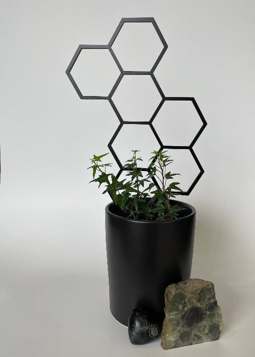 Indoor plant large honeycomb trellis - 3D Printed - Design Fusion