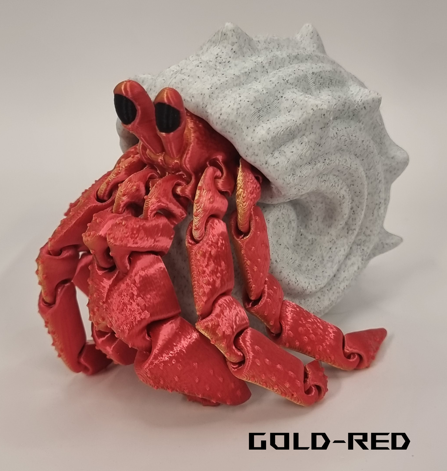 Hermit Crab with Shell - 3D Printed - STLFLIX