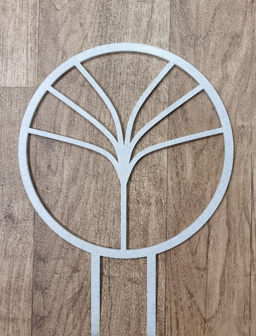 Indoor plant circle tree trellis - 3D Printed - Design Fusion